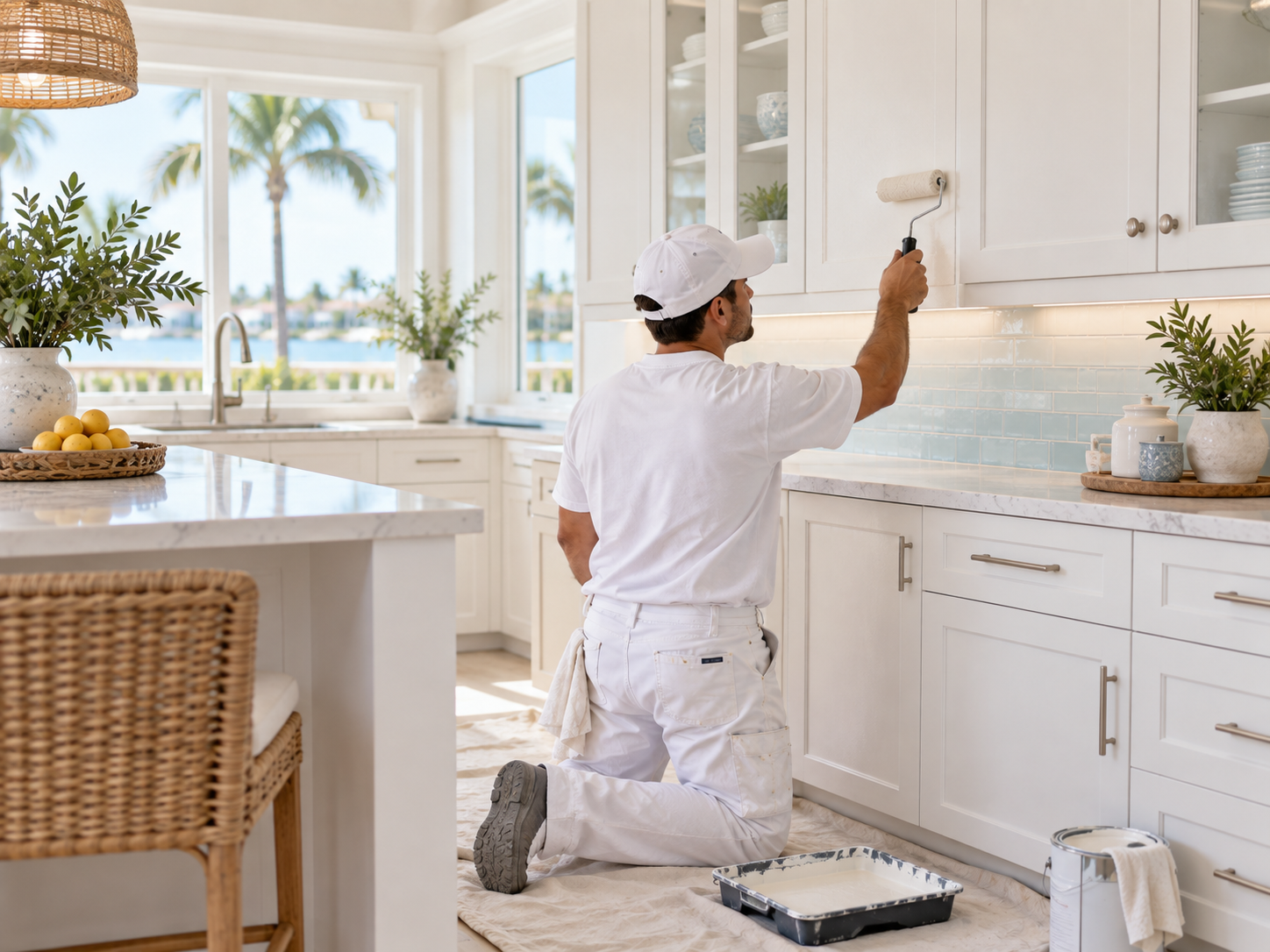 Cabinet Painting